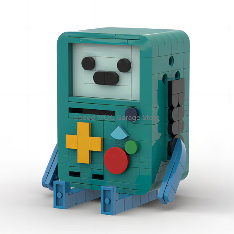 Gaming Console Table - High-Detail Cute Game Robot Building Kit
