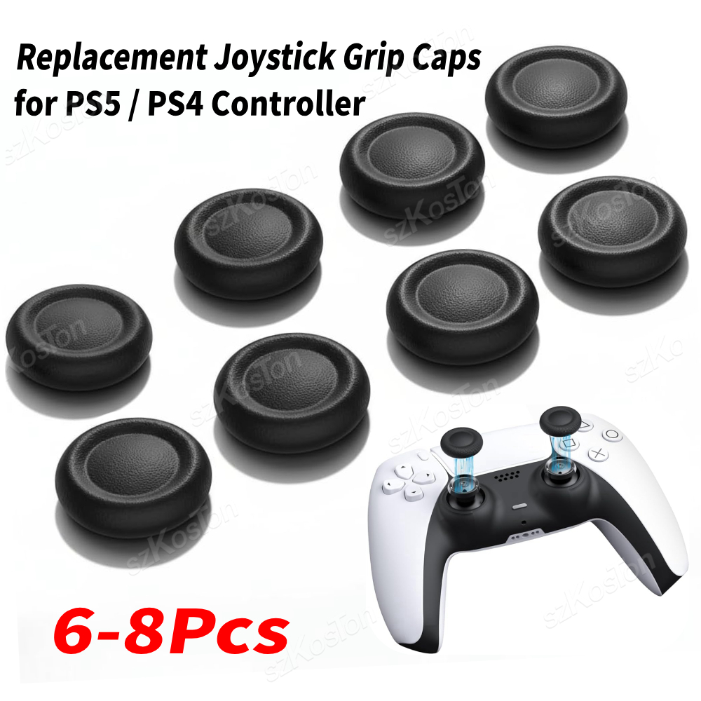 Ps5 Controller Cover - 6-8Pcs Replacement Joystick Caps for PS5