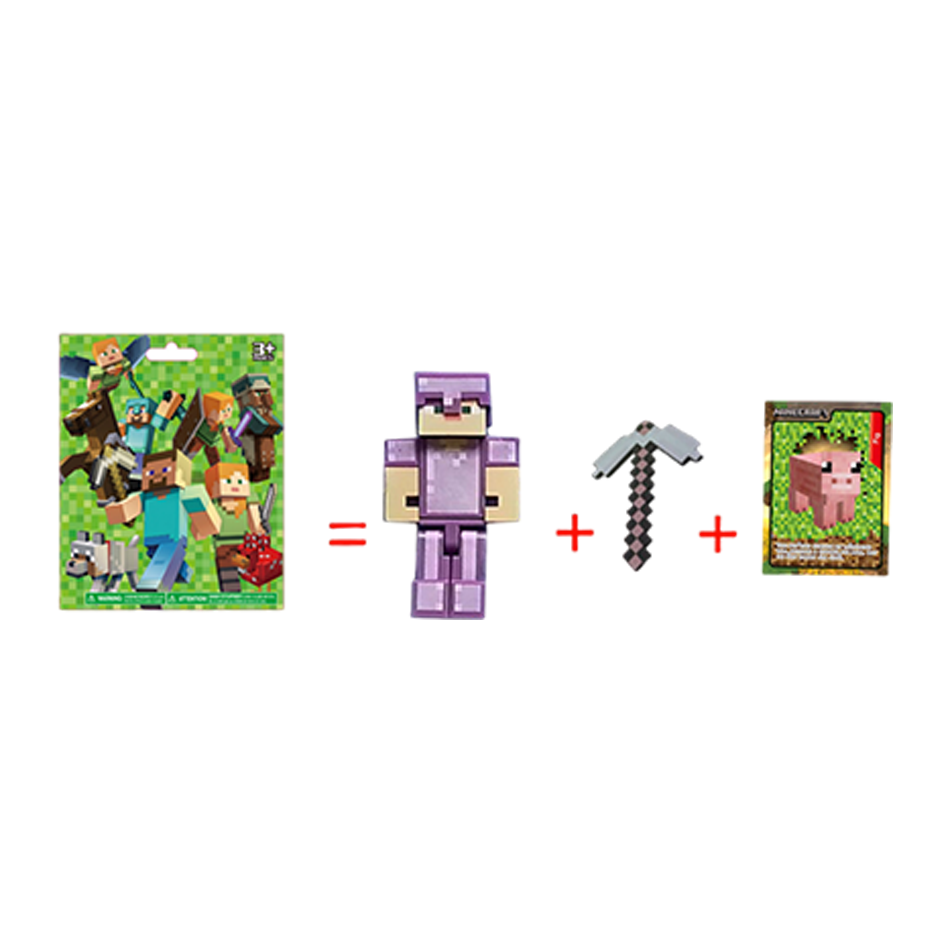 Anime 1-24Pcs Minecrafts Blind - огляд і ціна Gaming Console Minecraft
