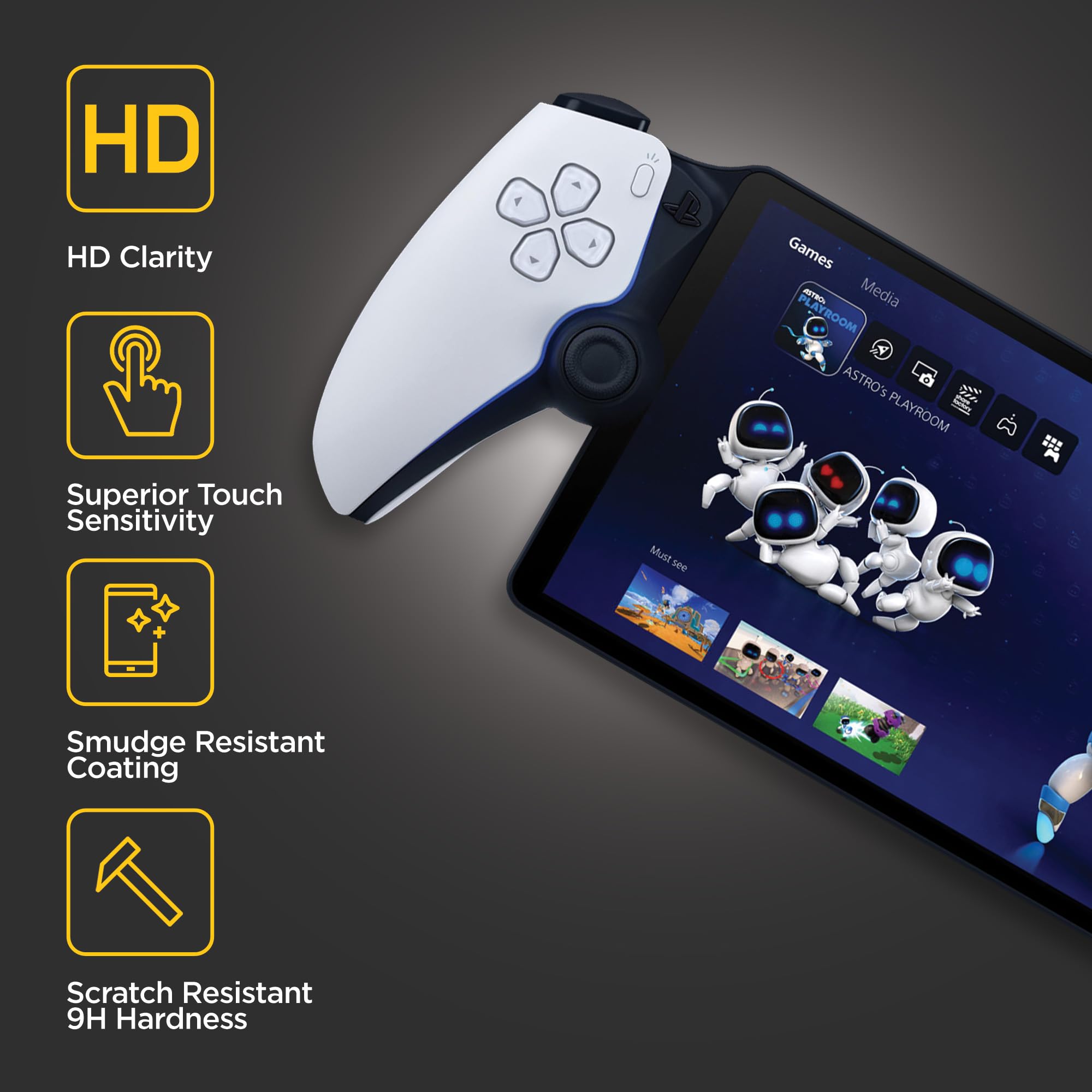 Screen Protector Tempered Glas - огляд і ціна Gaming Console Sony
