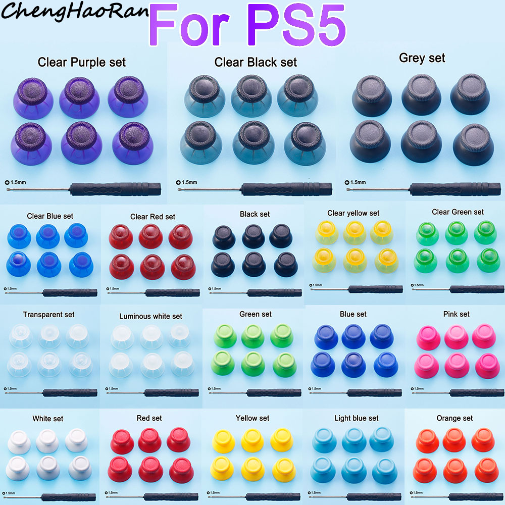 1 Set For PS5 Thumbstick Grip  - огляд і ціна Ps5 Controller Cover