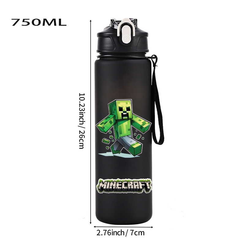 750ML Minecraft Sport Water Bo - огляд і ціна Gaming Console Minecraft